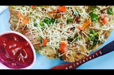 Power of 3 - Oats Vege Semolina Pancake - (Dosa) - Healthy Pancake Recipes | Pan Cake Cereal Tiktok