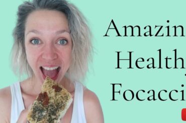 Amazing healthy FOCACCIA bread