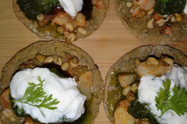 HEALTHY PAPDI CHAAT BY PRAVYA'SFOOD DIARIES.