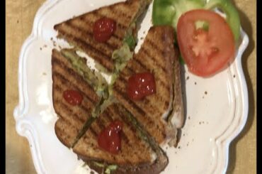 Avocado Toast Sandwich Recipe - एवोकैडो टोस्ट सैंडविच