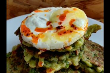 वेजिटेबल पेनकेक्स इंडियन स्टाइल - Healthy breakfast recipe