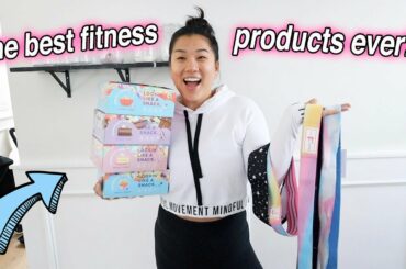 the best products EVER!! healthy snacks + equipment haul!!