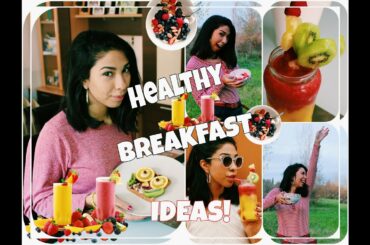 4Super Easy healthy breakfast ideas| 4 ideas de desayunos saludables