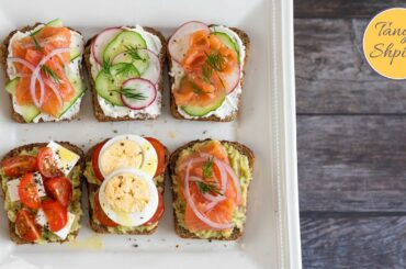 Идеи для Вкусного, Полезного и Красивого Перекуса | Healthy Toasts – Ideas | Tanya Shpilko