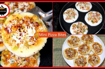 ବିନା ମଇଦାର ପିଜ୍ଜା | Luckdown Special Snacks | Healthy Mini Pizza | Pizza With Idli Batter-Handishala