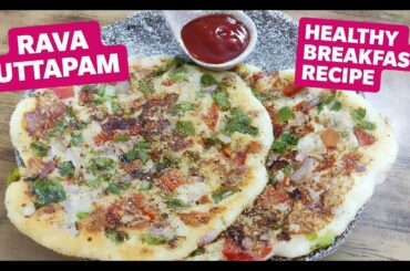 INSTANT RAVA UTTAPAM || Breakfast Special || Healthy recipes series- EP03|| By manmits kitchen