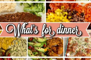 WHAT’S FOR DINNER | EASY & HEALTHY MEALS | KETO | IN WITH JEN