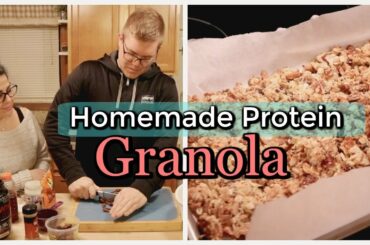 Homemade Protein Granola || Great Snack for the Disc Golf Course!