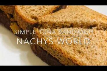 HEALTHY TUNA SANDWICH -HOW TO MAKE |easy breakfast &dinner recipe |diet food |healthy sandwich |tuna