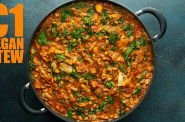 €1 Healthy Vegan Stew | Sweet Potato and Spinach | The Happy Pear