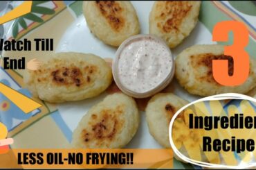 POHA DAHI KEBAB-NO FRYING~3 Ingredient Snack|Healthy Snack Recipe|Short Recipes|Evening Snacks