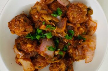 Healthier & Low Calorie Veg Manchurian | Airfryer Recipe | Can be made without corn starch/maida