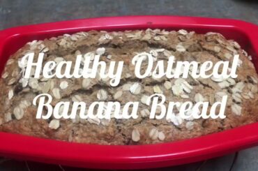 Healthy Oatmeal Chocolate Chip Banana Bread (Gluten Free, & Dairy-free)