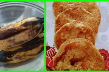Banana Pancake|PanCake|healthy and tasty best recipes for overripe bananas|Stylish homemaker