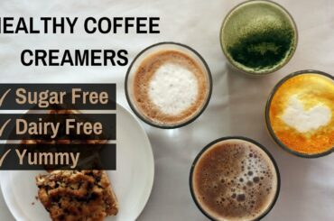 HEALTHY ALTERNATIVES TO COFFEE CREAMERS (+ Vanilla Coffee Creamer Recipe)