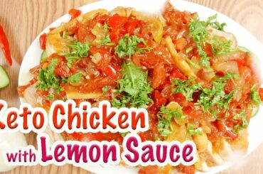 Delicious Keto Chicken Breasts With Lemon Sauce | Easy Keto Diet Chicken Recipes | Foodiy