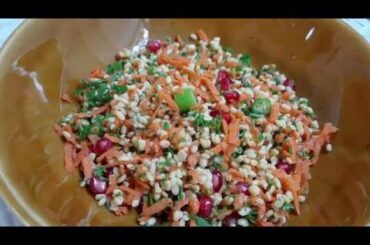 Moong Dal Salad/Moong Dal Koshimbiri/Vegan Salad Recipe By Sparsha Deshpande