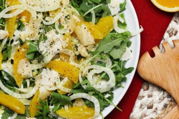 Fresh Citrus Fennel Arugula Salad Recipe!