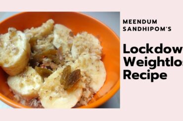 Healthy, tasty & easy weight loss oats recipe | Part-1| Healthy weightloss recipe | oats | TAMIL |MS