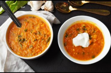Red Lentil Soup | Moroccan Lentil Soup | Healthy Recipes | Flavour It Fancy
