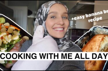 What I Eat In A Day *in isolation* + Easy Banana Bread Recipe