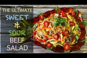 ULTIMATE VIETNAMESE SWEET AND SOUR BEEF SALAD | RAIMEI