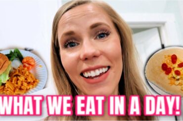 What a family of 7 eats in a day! HEALTHY FOODS OR JUNK FOODS?