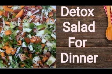 🥗 Detox Salad 1: The Classic Ayunature Salad I Healthy Cooking Show