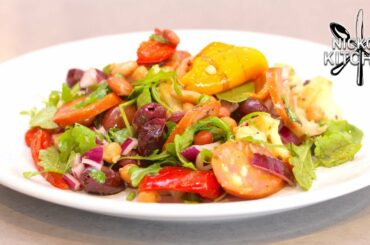 Roasted Cauliflower & Chorizo Salad | Low Carb Recipe