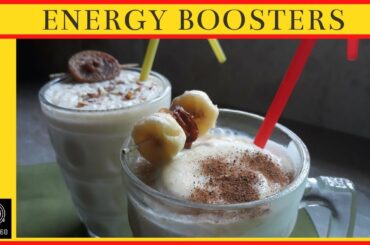 Energy Boosters 2 Ways Recipes / Healthy Shakes / Ramadan Special / FOODI 360