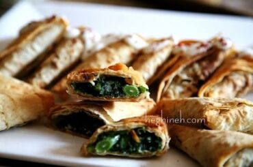 Armenian Easter Dish - Herb Stuffed Bread Recipe- Heghineh Cooking Show