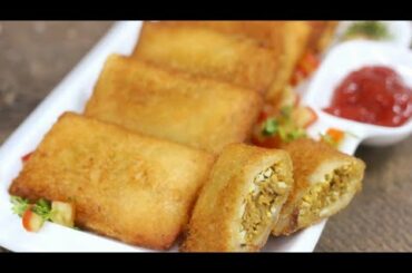 ചിക്കൻ ഇല്ലെങ്കിലും ചിക്കന്റെ അതേ രുചിയിൽ  bread pocket / eid recipes / evening snacks / bread snack