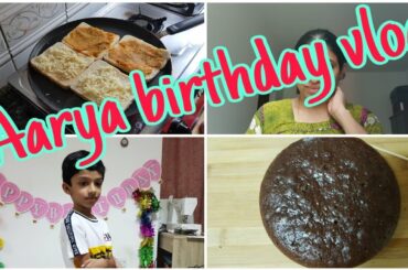 இப்படியும் celebrate பண்ணலாமா? | A day in my life |cake making| Healthy sandwich | make in Kitchen