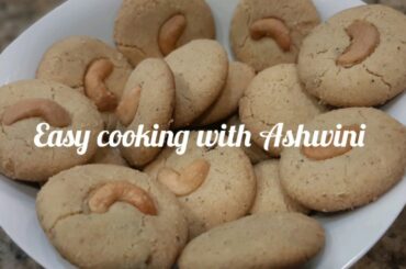 Nankhatai/Wheat flour Nankhatai/Wheat flour cookies/Tea snacks/Healthy snacks recipe