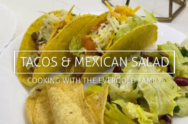 HOW TO: MAKE TACOS & MEXICAN SALAD | HEALTHY RECIPE | DELICIOUS