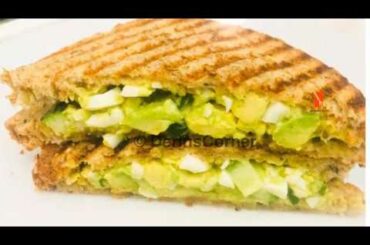 How to make Avocado Toast/Sandwich - Easy Breakfast Recipe