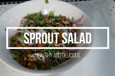 Sprouts Salad Recipe||Learn to Sprout Step by Step||Healthy Recipe|| Flavours on My Dastarkhwan