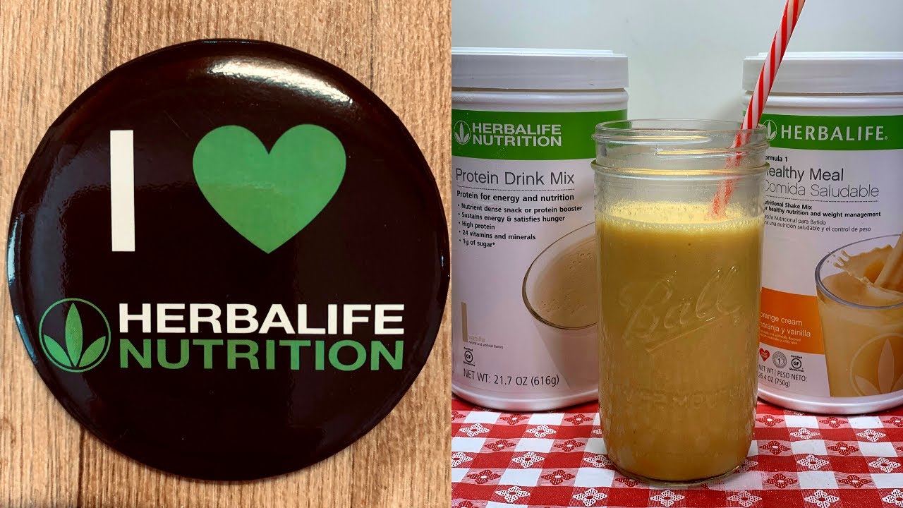 ORANGE CREAMSICLE HEALTHY SHAKE!! HERBALIFE SHAKE RECIPE!! ORANGE CREAMSICLE HEALTHY SHAKE!! HERBALIFE SHAKE RECIPE!!