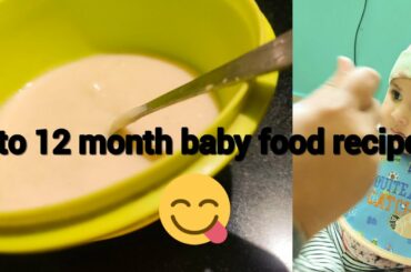 Baby food recipes || 6 to 12 months baby food || Healthy & tasty baby homemade food 😋