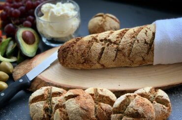 THE BEST LOW CARB BREAD AND BUNS | EASY, HEALTHY AND FAST !!!