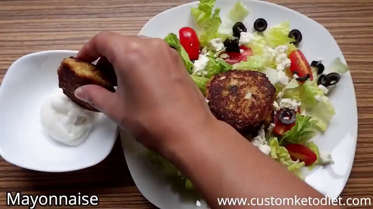 Keto Crab Cakes and Feta Cheese Salad Recipe – Healthy Food For Family Keto Crab Cakes and Feta Cheese Salad Recipe - Healthy Food For Family