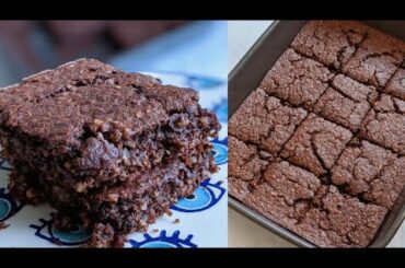 EASY BAKED OATMEAL RECIPE - Healthy Banana Brownies - No Sugar - No Flour