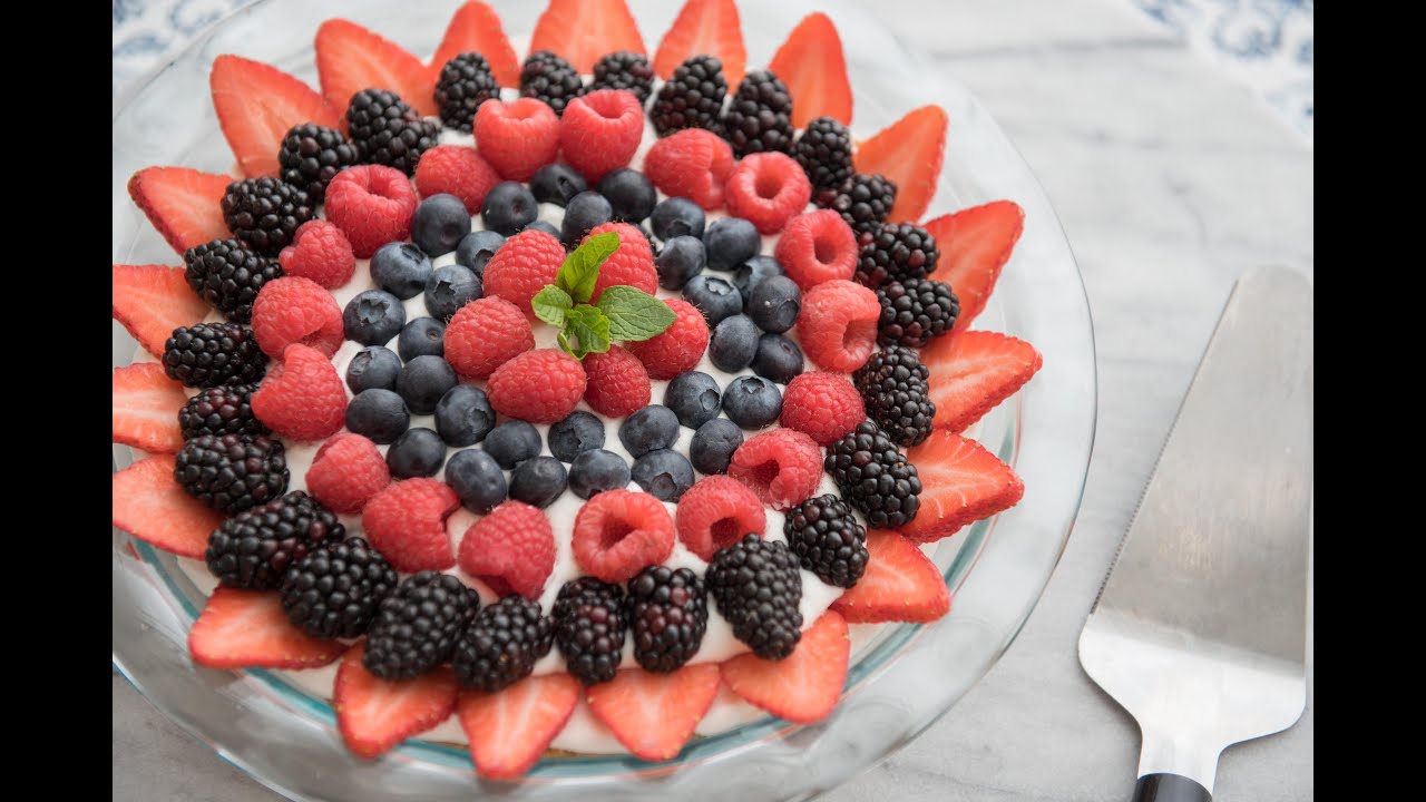 Berry Cream Pie Recipe Berry Cream Pie Recipe