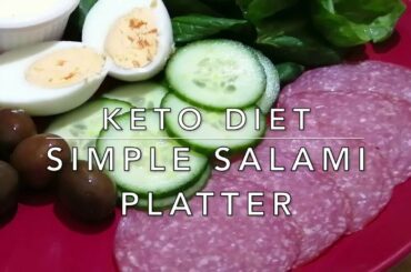 Simple Keto Salami Platter Recipe - Healthy Food For Family