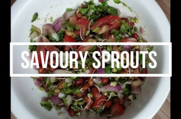 Sprouts Salad Recipe | Diet Recipe |Healthy Recipe |Supefood To Fight Anemia, Hair fall & Dull Skin