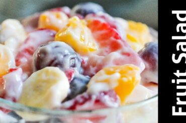 Yummy and healthy Fruit Salad Recipe | Jafnah and Jaseena's Fun Club
