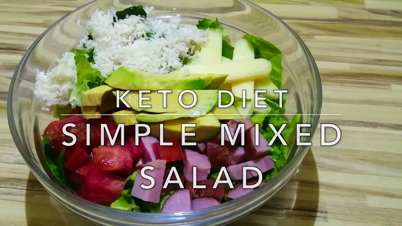 Simple Keto Mixed Salad Recipe – Healthy Food For Family Simple Keto Mixed Salad Recipe - Healthy Food For Family