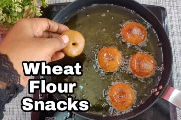 Healthy Snacks | Atta Sweet Recipe | Wheat Flour Snacks | Wheat Snacks