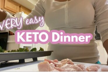 EASY Delicious KETO/ LOW CARB Dinner | Easy Healthy dinner |