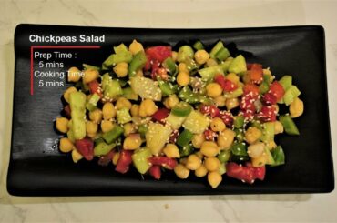 Chickpeas Salad  Recipe ( Protein Salad )
